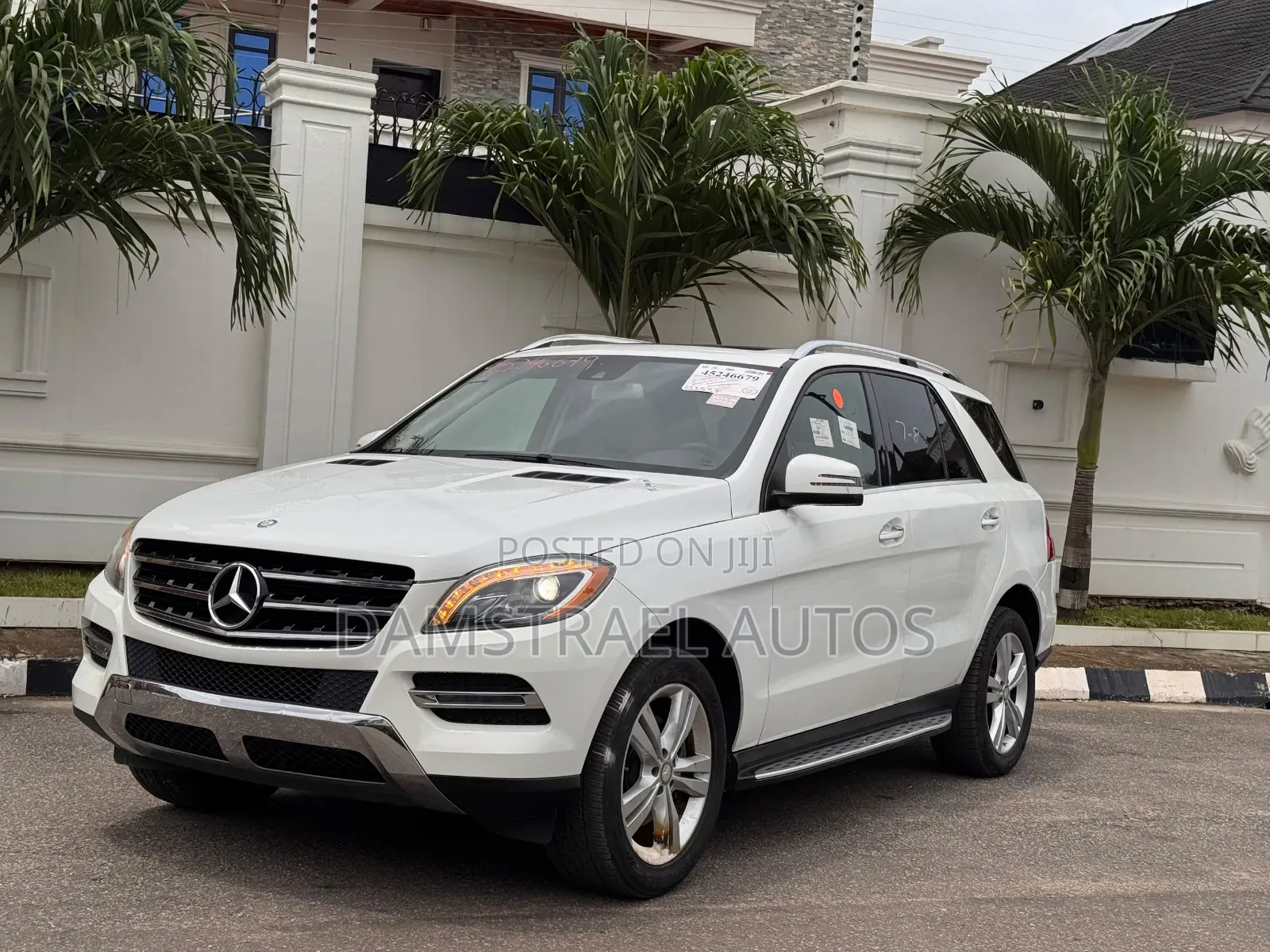 Mercedes-Benz M Class 2014 White