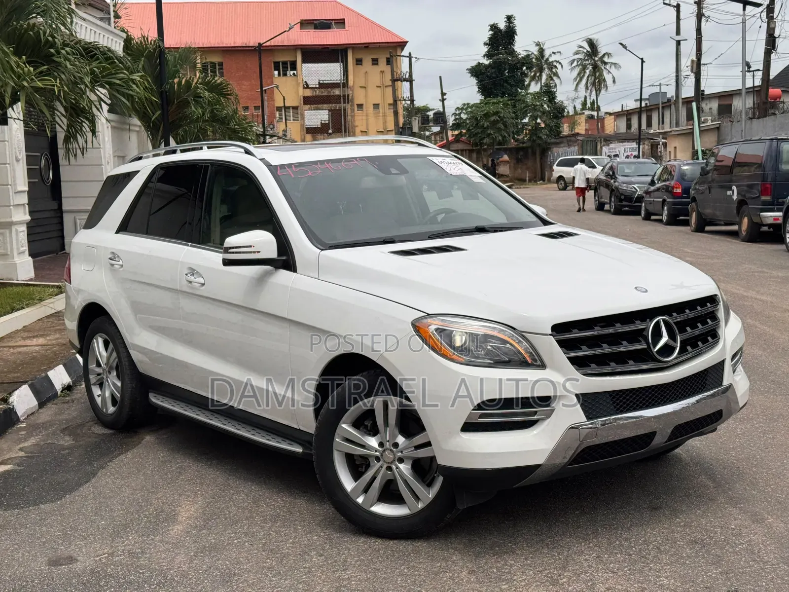 Mercedes-Benz M Class 2014 White