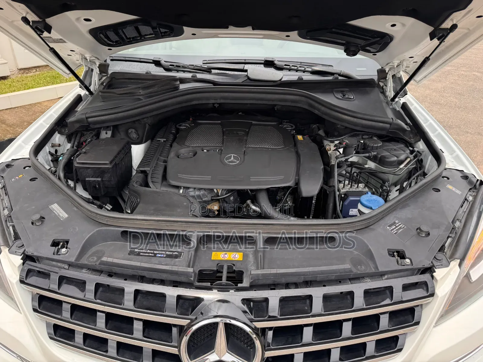 Mercedes-Benz M Class 2014 White