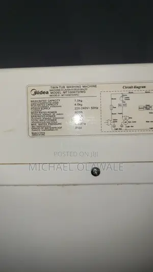 Midea 7kg Washing Machine