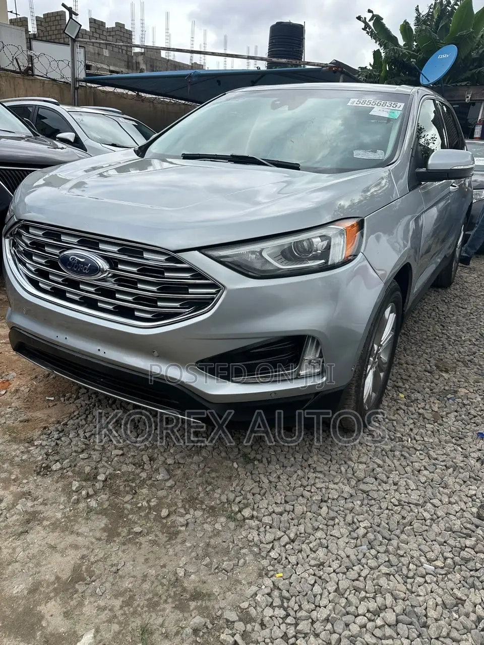 Ford Edge Titanium 2022 Silver