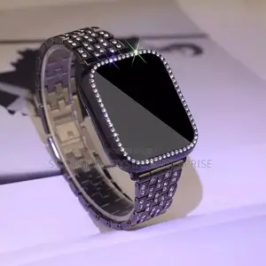 Diamond Smartwatch Straps With Case