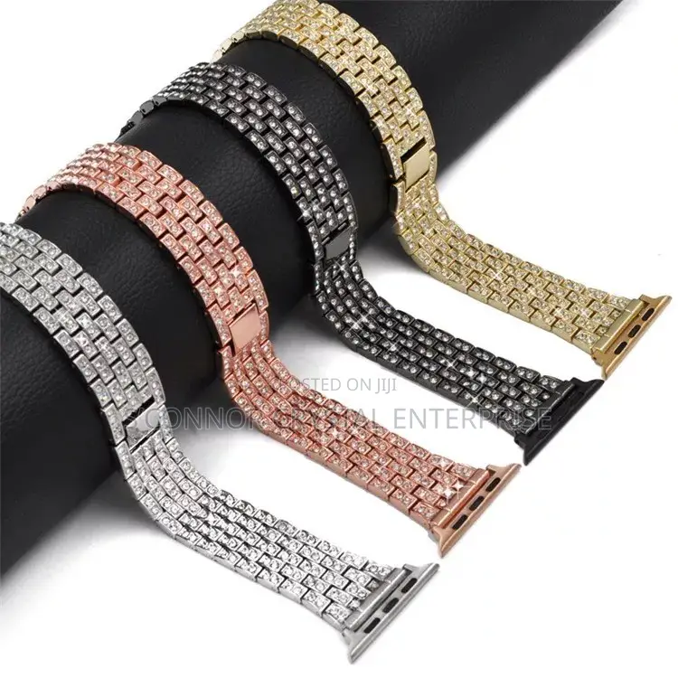 Diamond Smartwatch Straps With Case