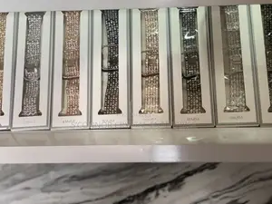 Diamond Smartwatch Straps With Case