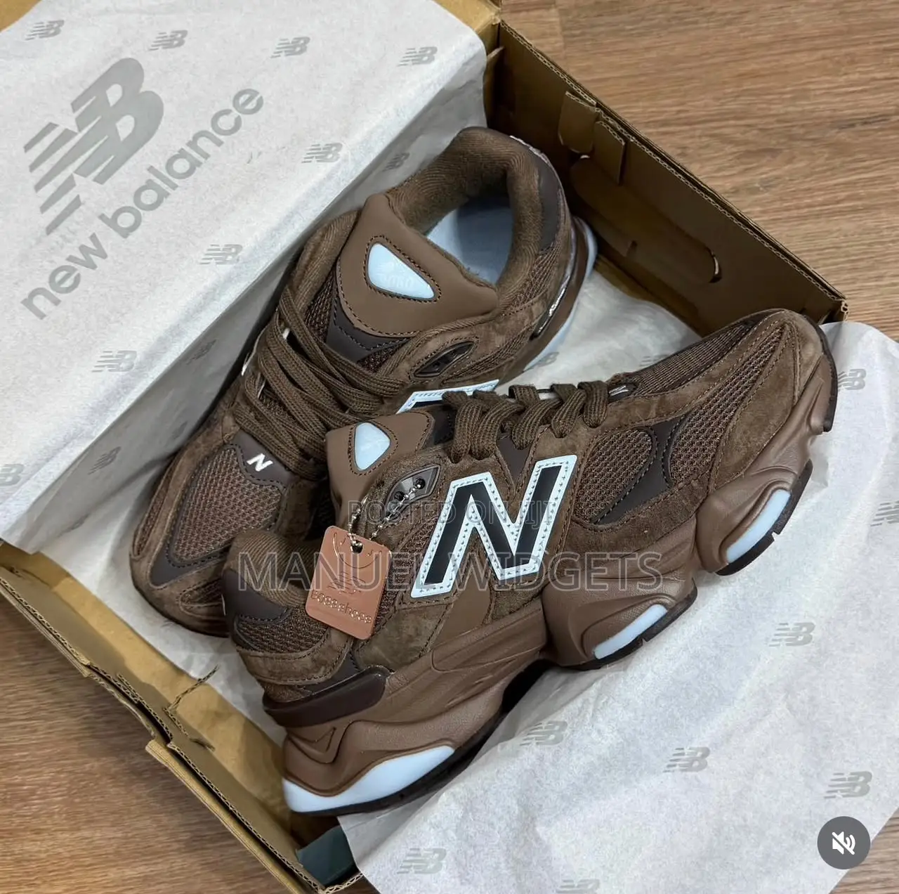 New Balance Brown Runner Sneakers — Premium Quality