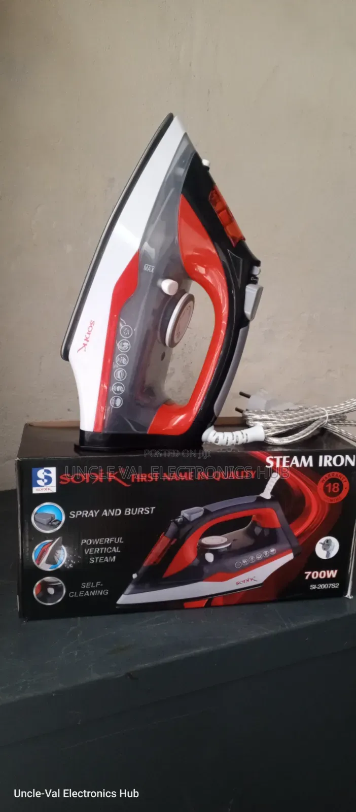 Sonik Inverter Steam Pressing Iron 700W