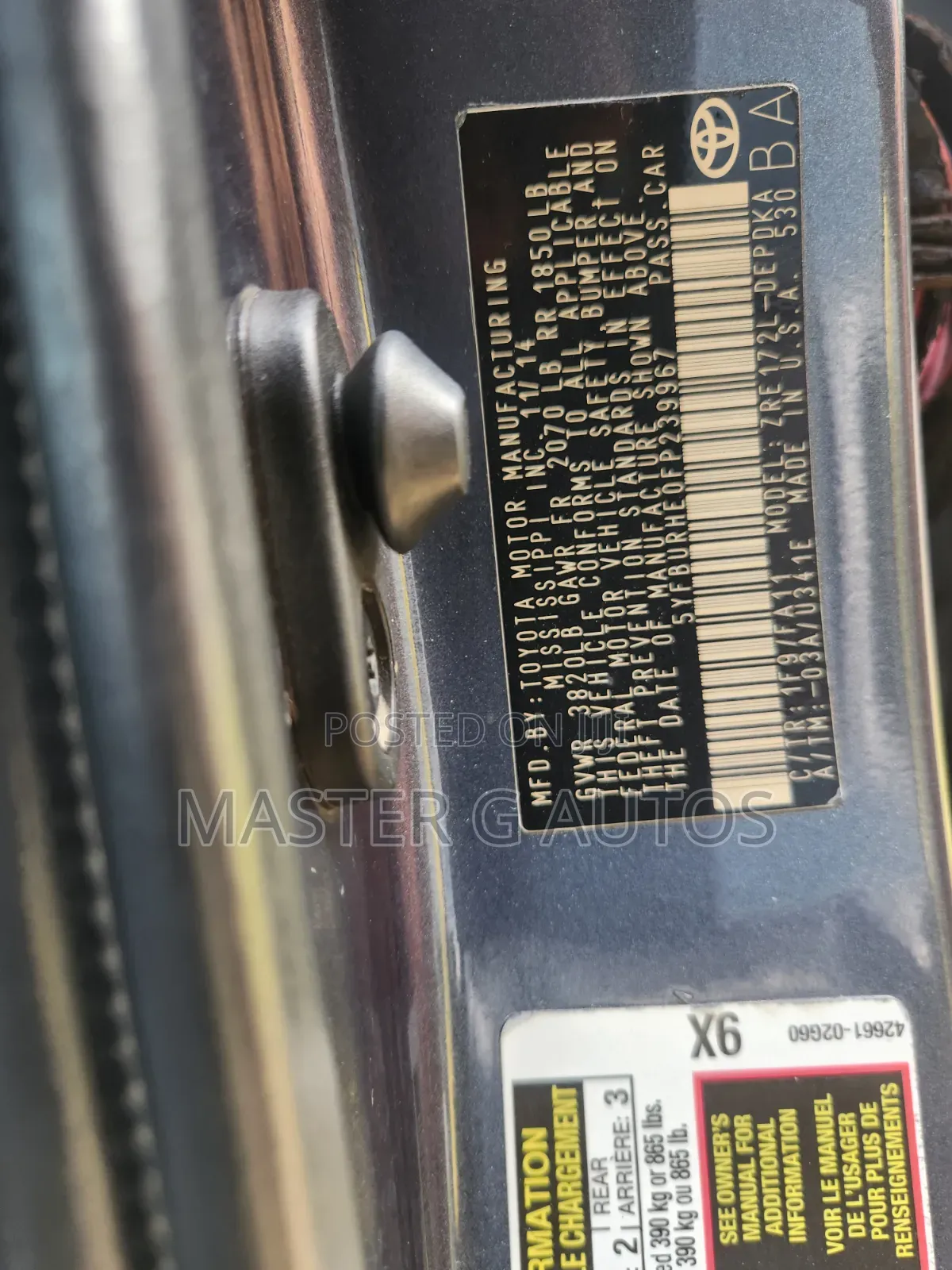 Toyota Corolla 2015 Gray