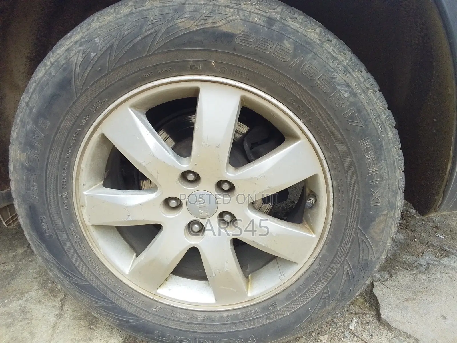Kia Sorento 2012 Silver
