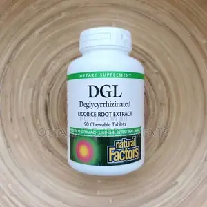 Natural Factors, DGL, 90 Chewable Tablets