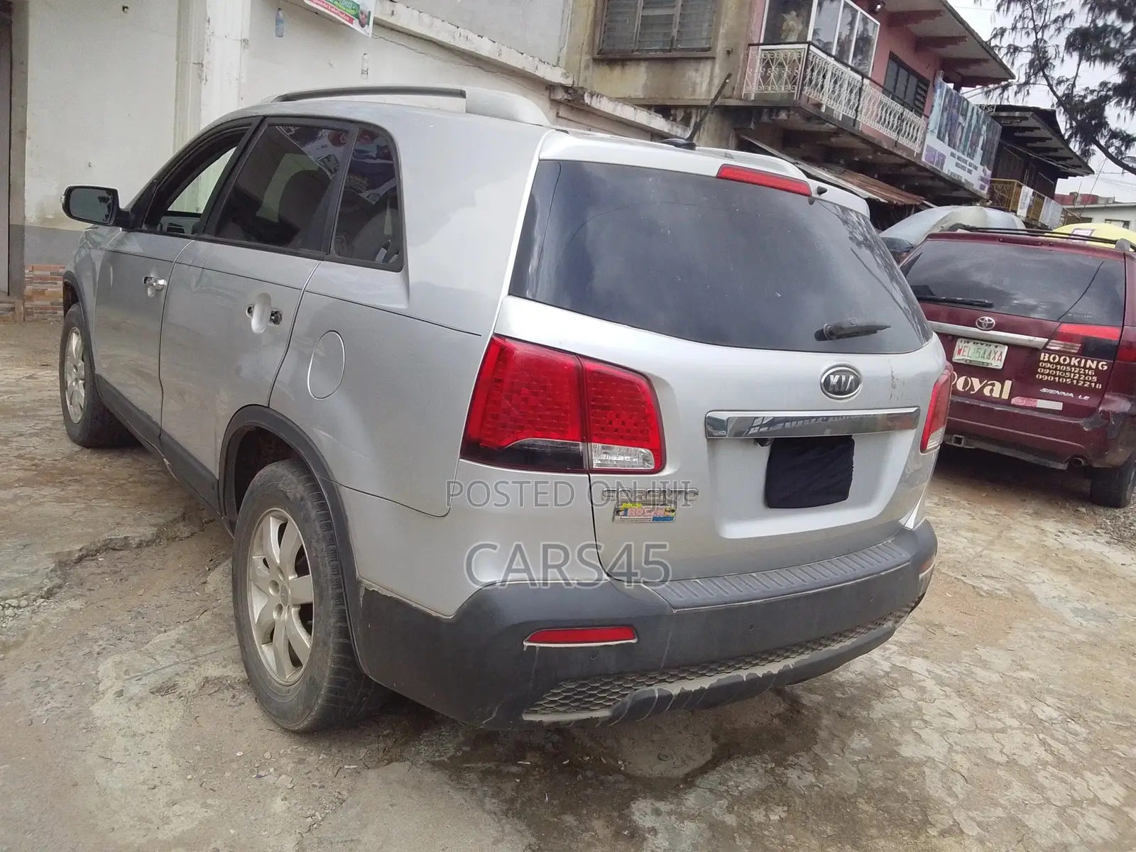 Kia Sorento 2012 Silver