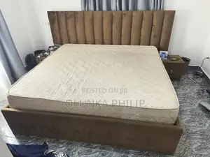Luxury Bed & Mattress & 2Bedside Tables, Complete Bedroom Set