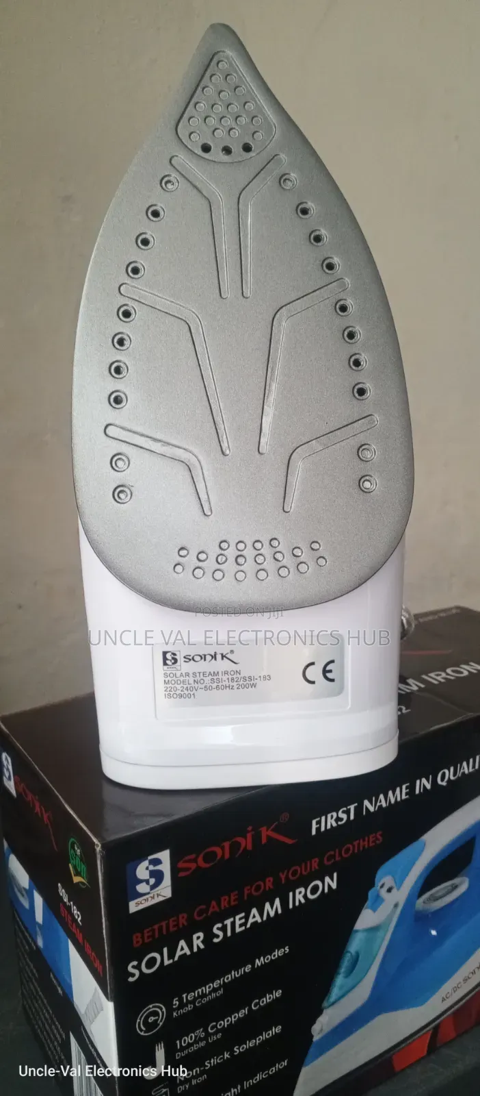 Sonik Inverter Steam Pressing Iron 200W