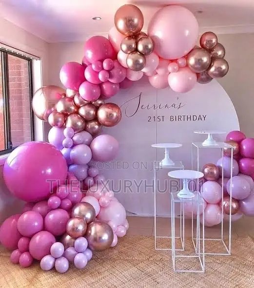 Balloon Decoration Single Backdrop