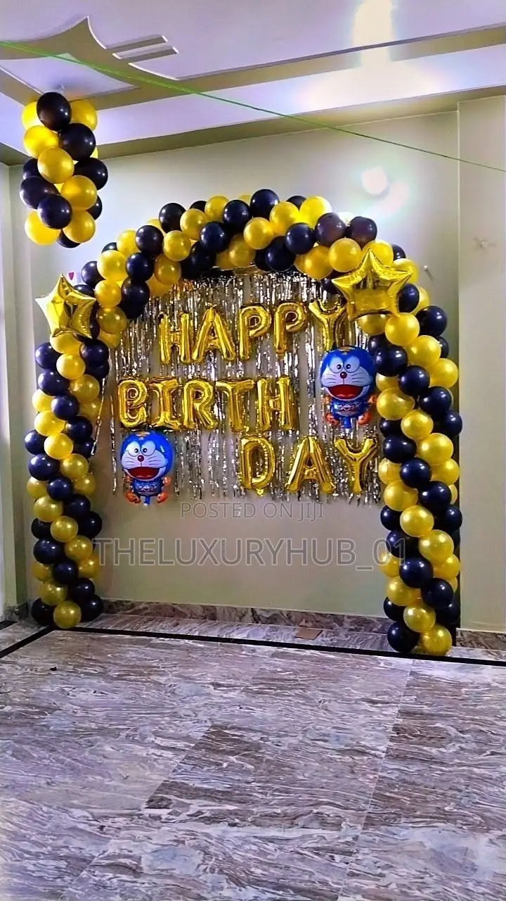 Balloon Decoration Single Backdrop