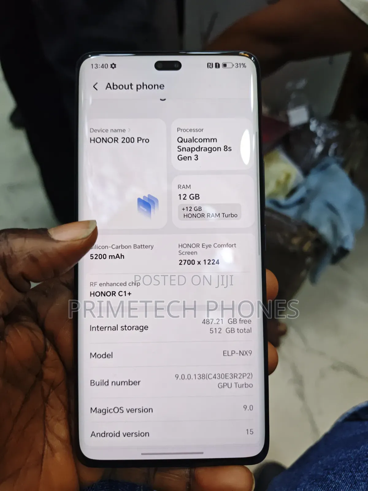 Honor 200 Pro 512 GB Black