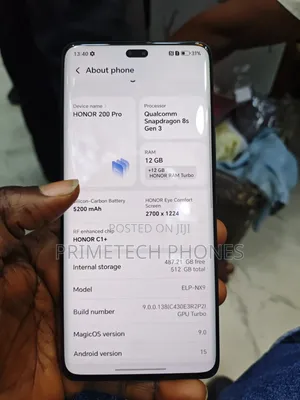 Honor 200 Pro 512 GB Black