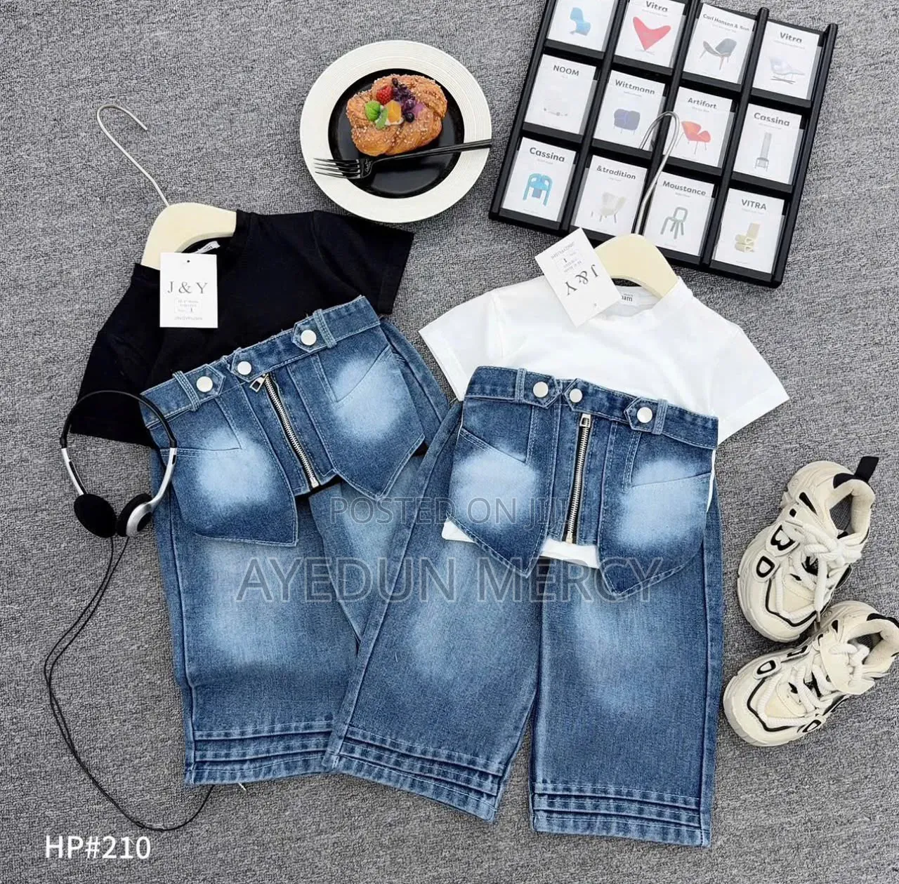Cotton and Denim Set