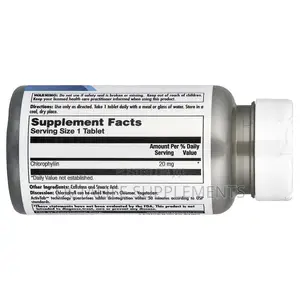 KAL, Chlorophyll, 20 Mg , 100 Tablets