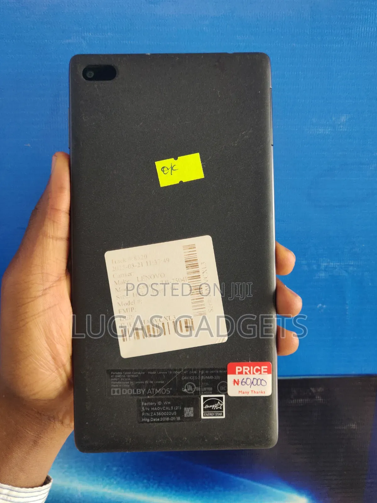 Lenovo Tab M7 16 GB Gray