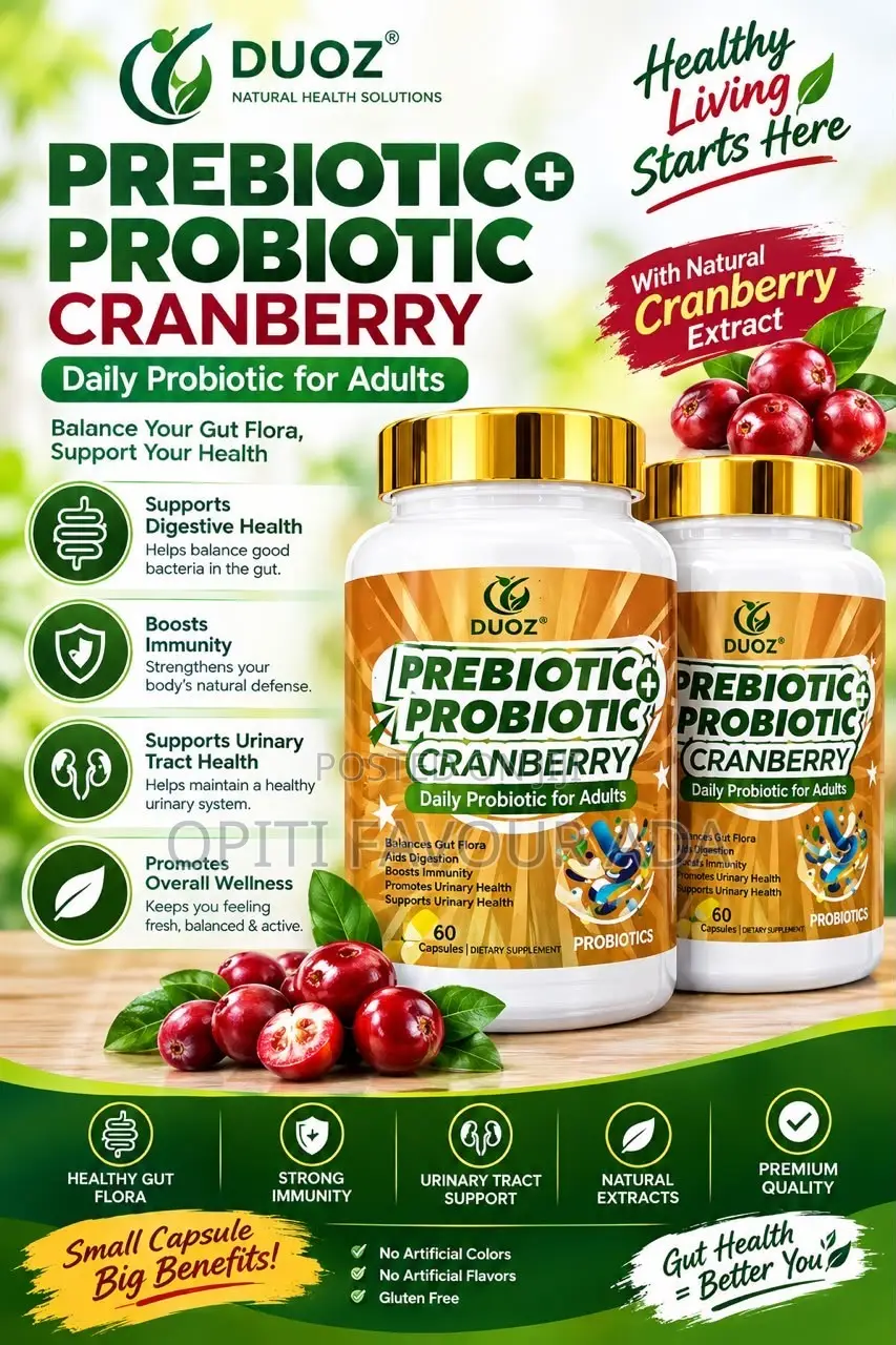 Douzi Prebiotic+probiotic Cranberry Capsule