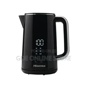 Hisense 1.7l 2200w Black Digital Kettle/Hk17dwd