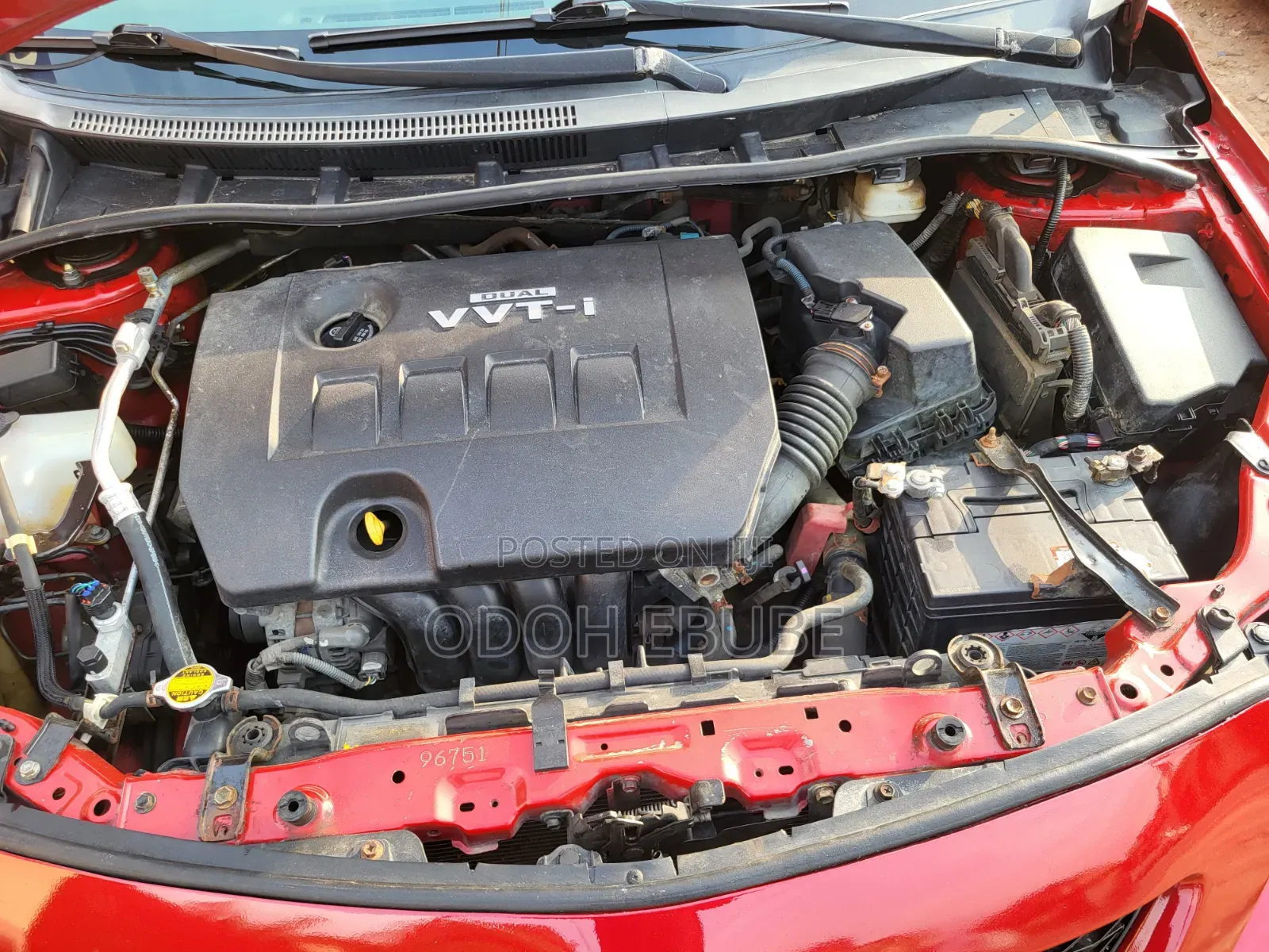 Toyota Corolla 2009 Red