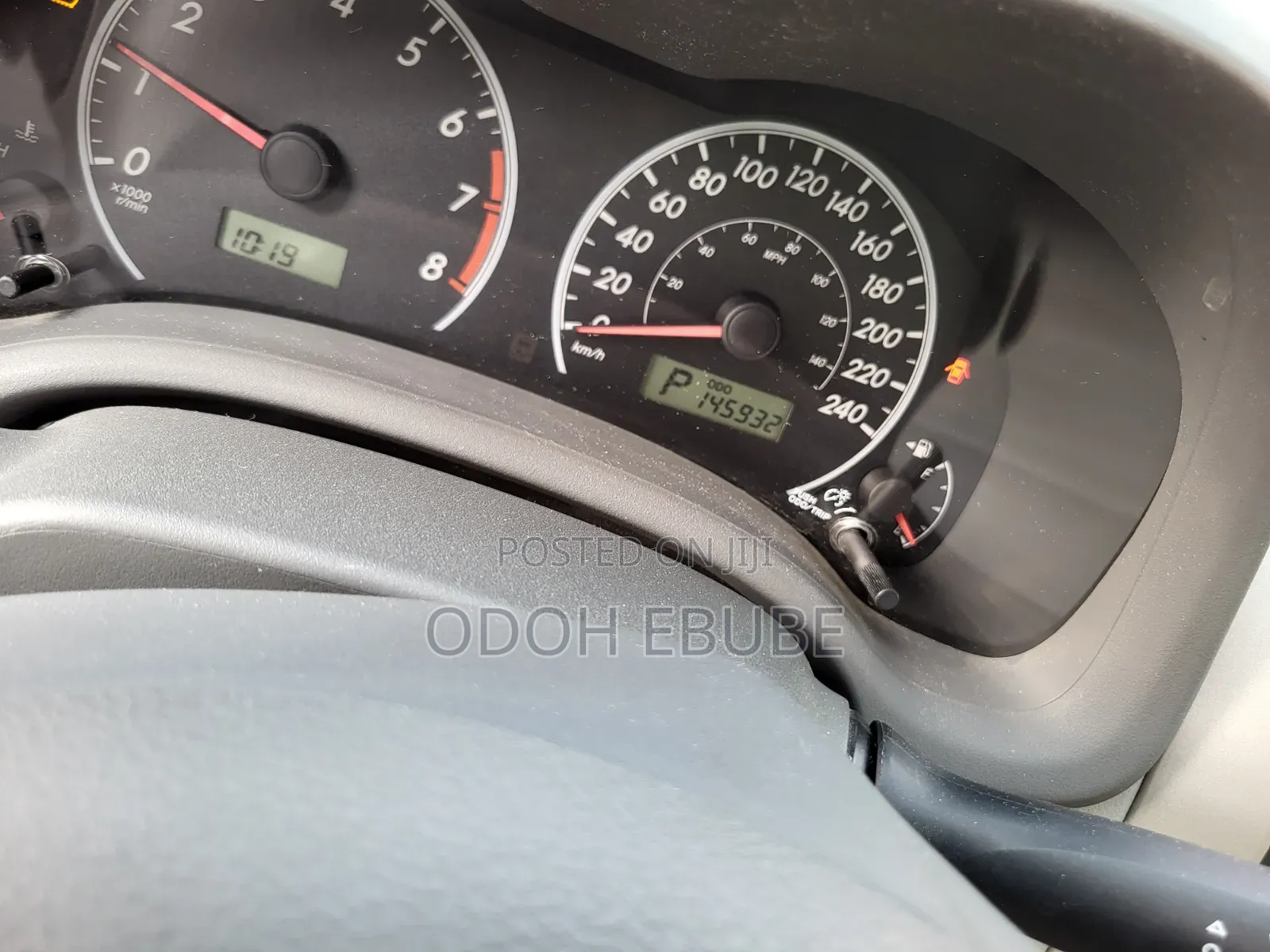Toyota Corolla 2009 Red
