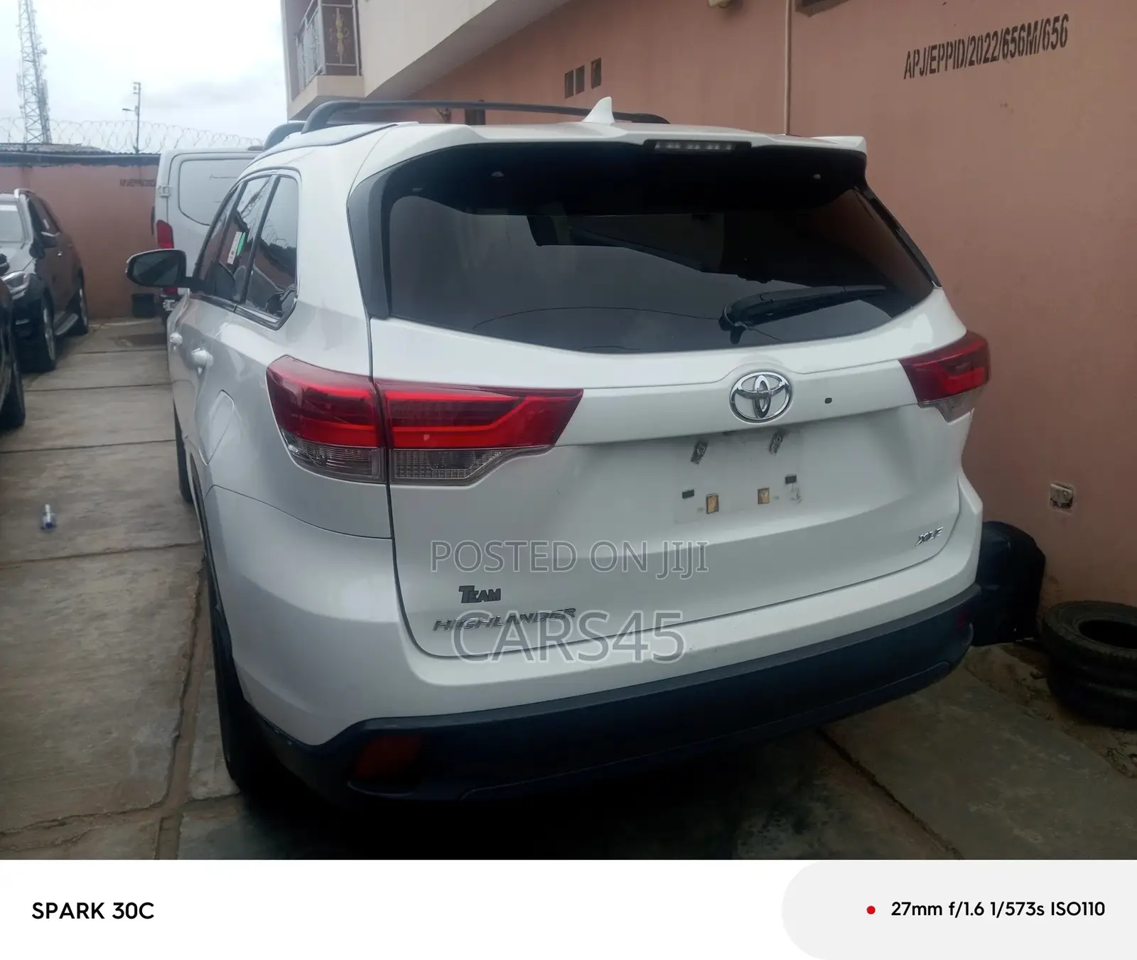 Toyota Highlander 2016 White