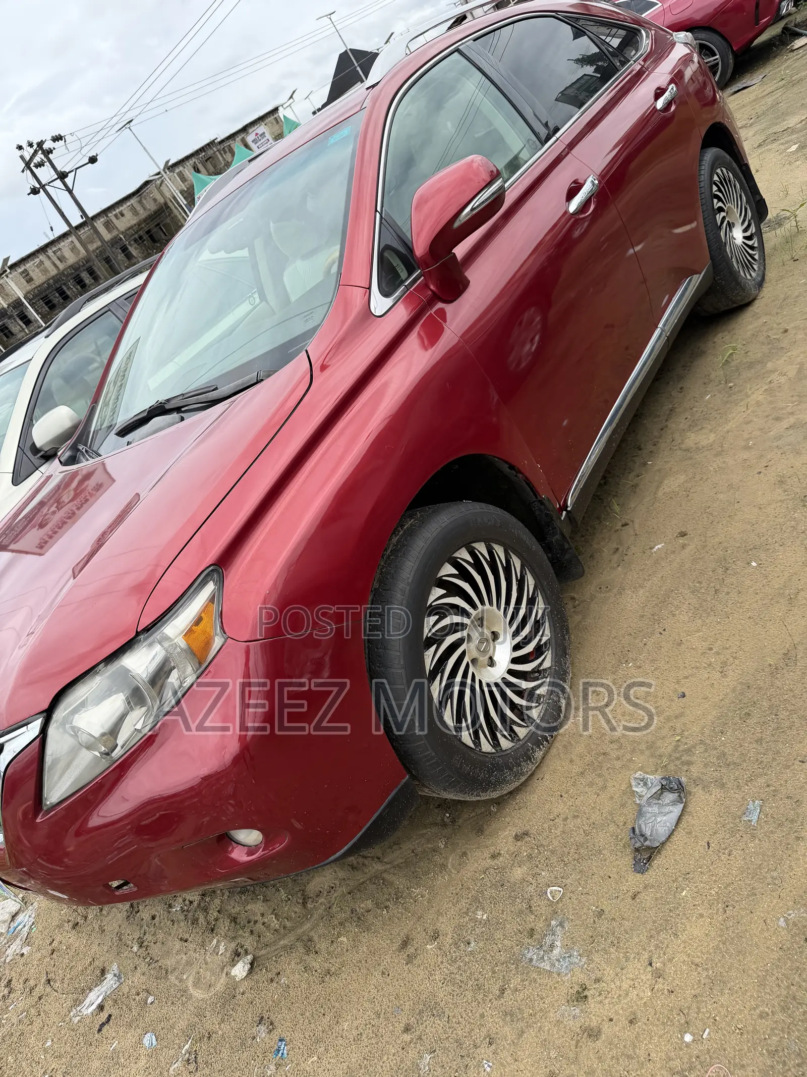 Lexus RX 350 AWD 2012 Red