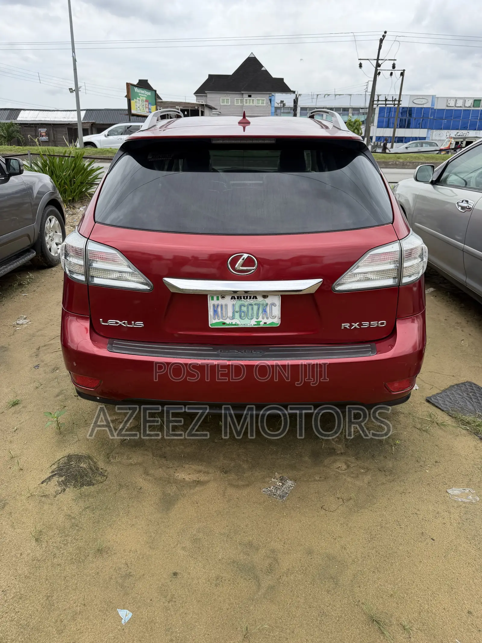 Lexus RX 350 AWD 2012 Red