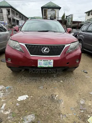 Lexus RX 350 AWD 2012 Red