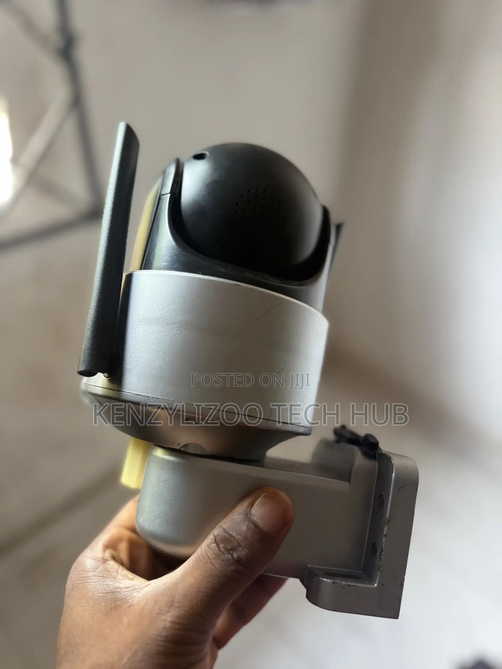 Solar Security Camera Black - With Double Camera