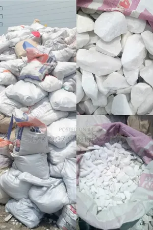 Beautiful Premium White Stones for Home & Compound Decoration