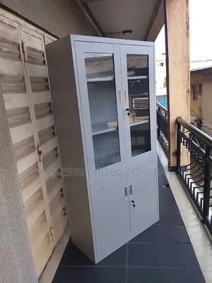 Modern Metal Office Cupboard – Storage Cabinet
