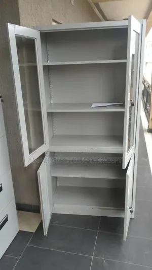 Modern Metal Office Cupboard – Storage Cabinet