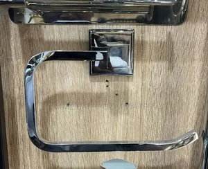 Modern Chrome Tissue Holder Minimalist Style