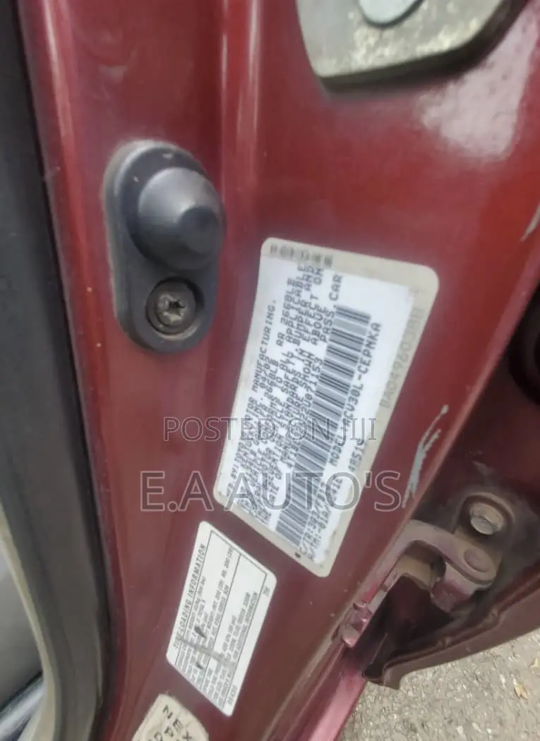 Toyota Camry 2004 Red