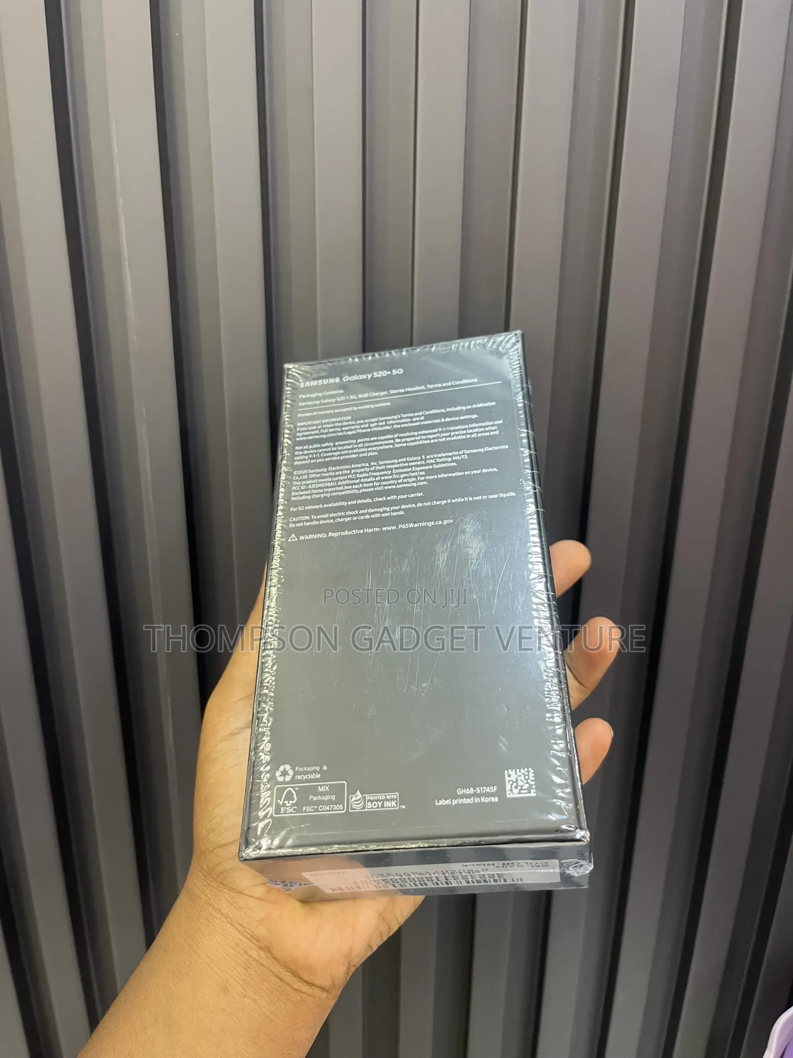 New Samsung Galaxy S20+ 128 GB Black