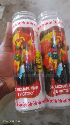 St Michael War Candle With Frankincense Fragrance