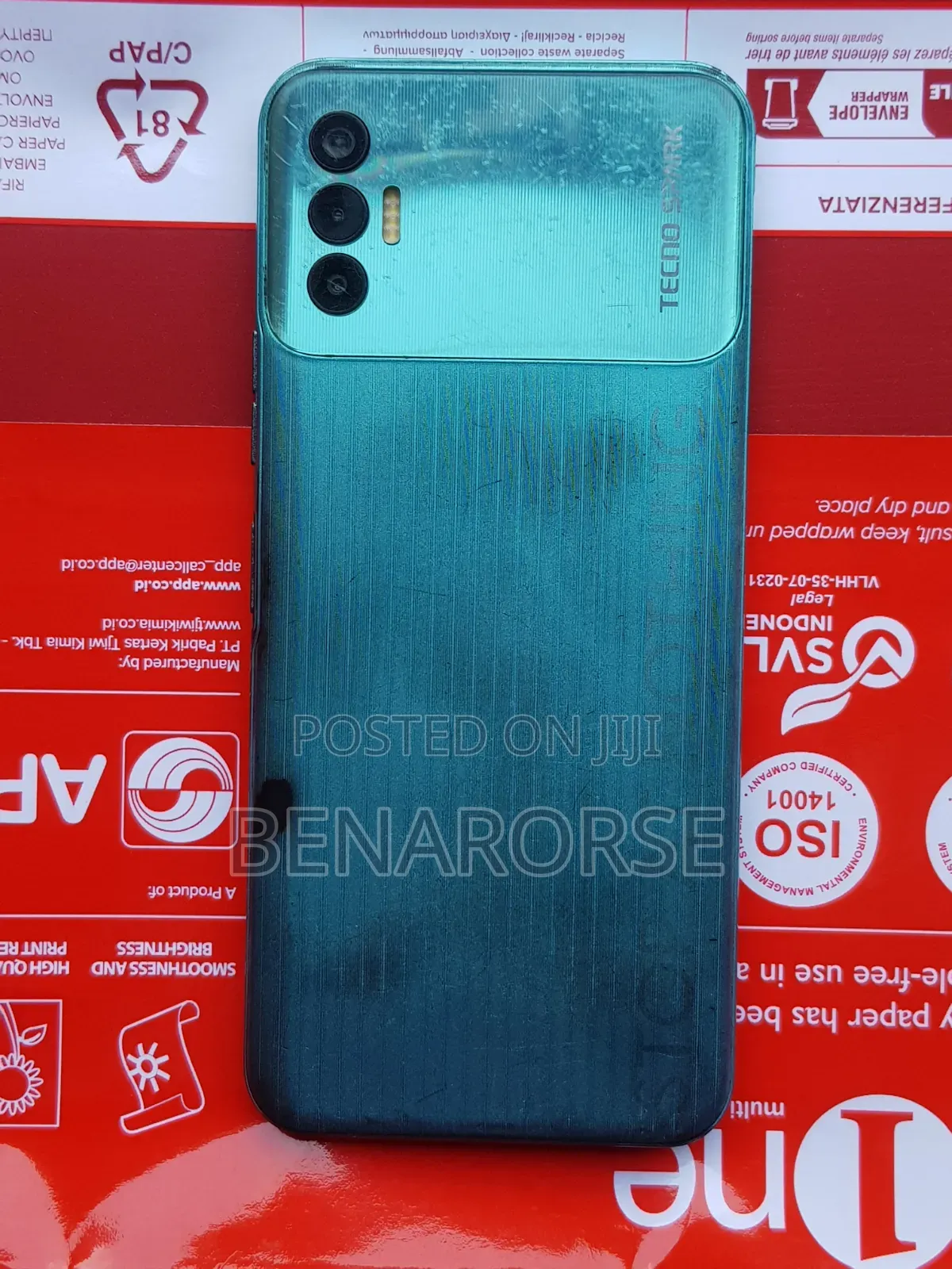 Tecno Spark 8P 128 GB Blue