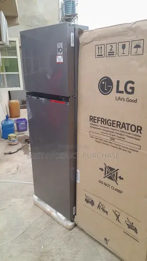 287 Litres Capacity Brand New LG GL-B262PQKB Double Door Fridge