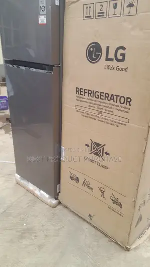 Spacious 287L Brand New LG GL-B262PQKB Double Door Refrigerator