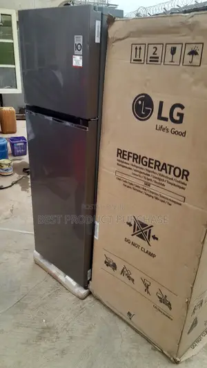 287L Capacity Brand New LG Double Door Fridge GL-B262PQKB