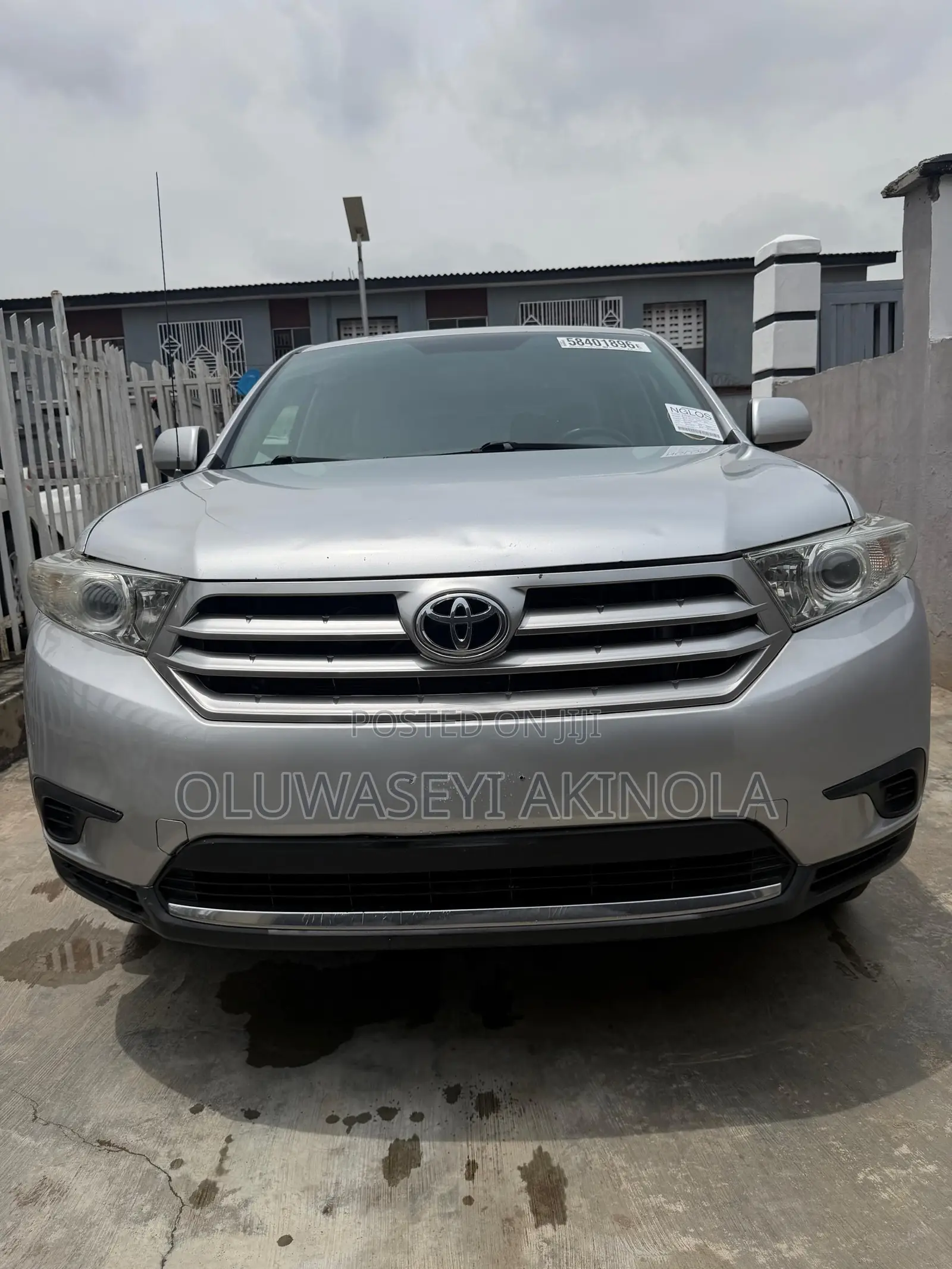 Toyota Highlander 2012 Silver