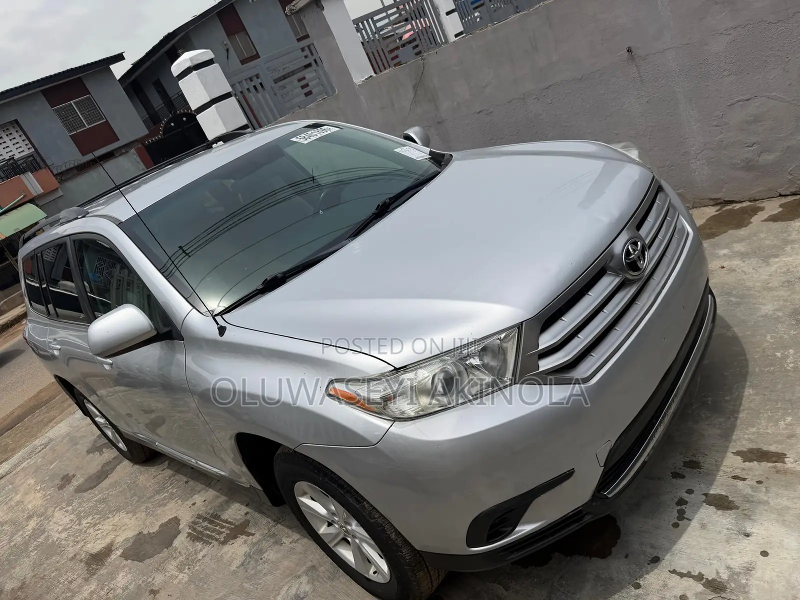 Toyota Highlander 2012 Silver