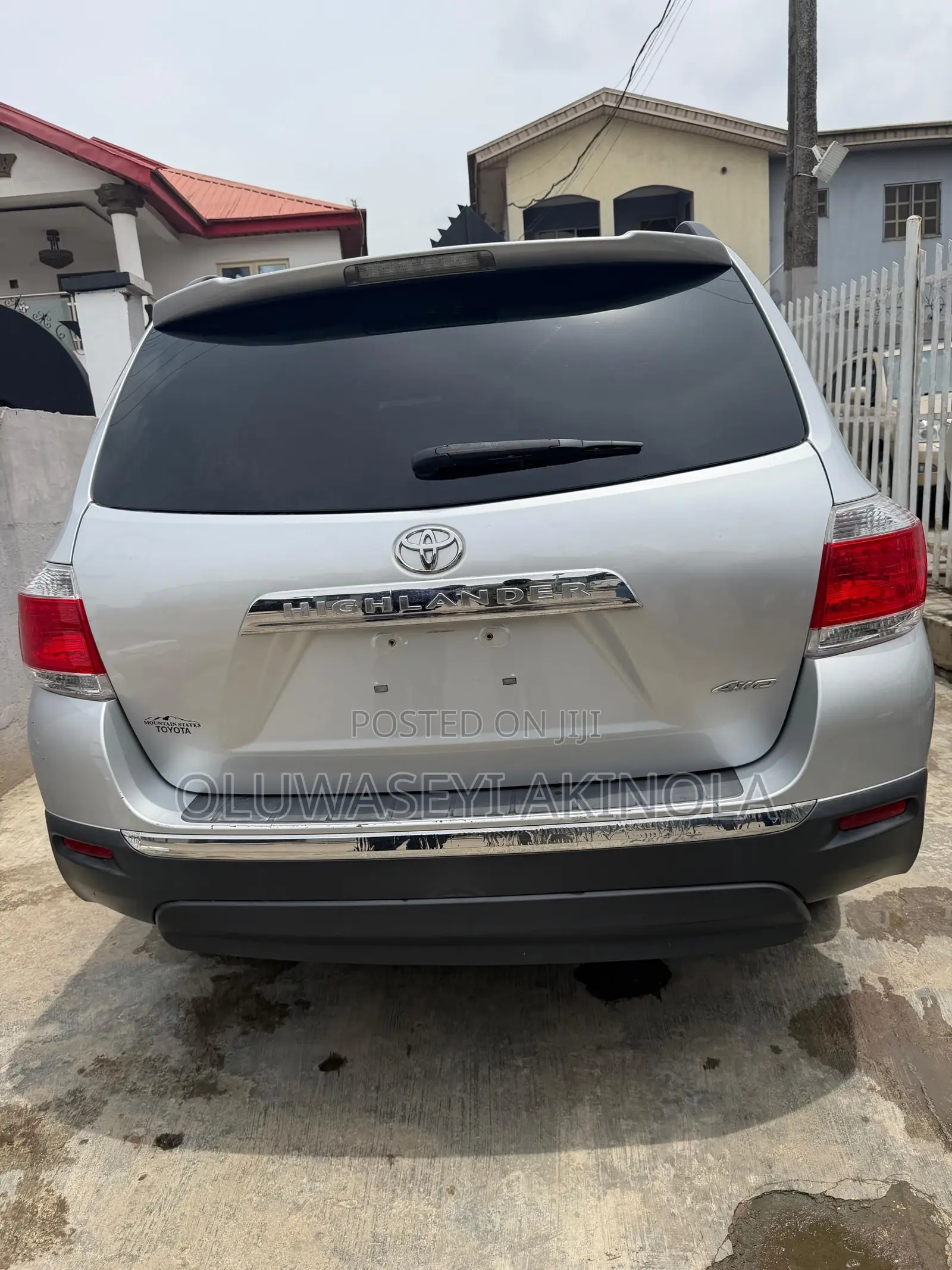 Toyota Highlander 2012 Silver