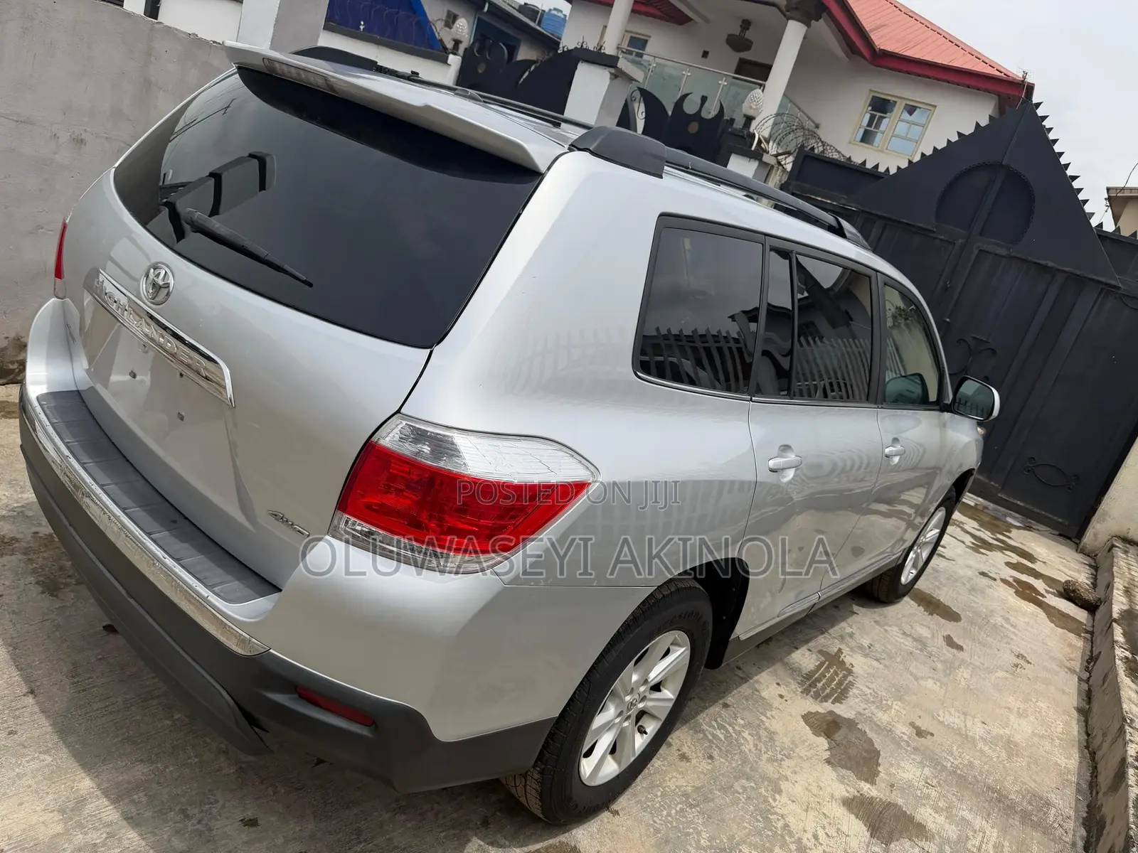 Toyota Highlander 2012 Silver