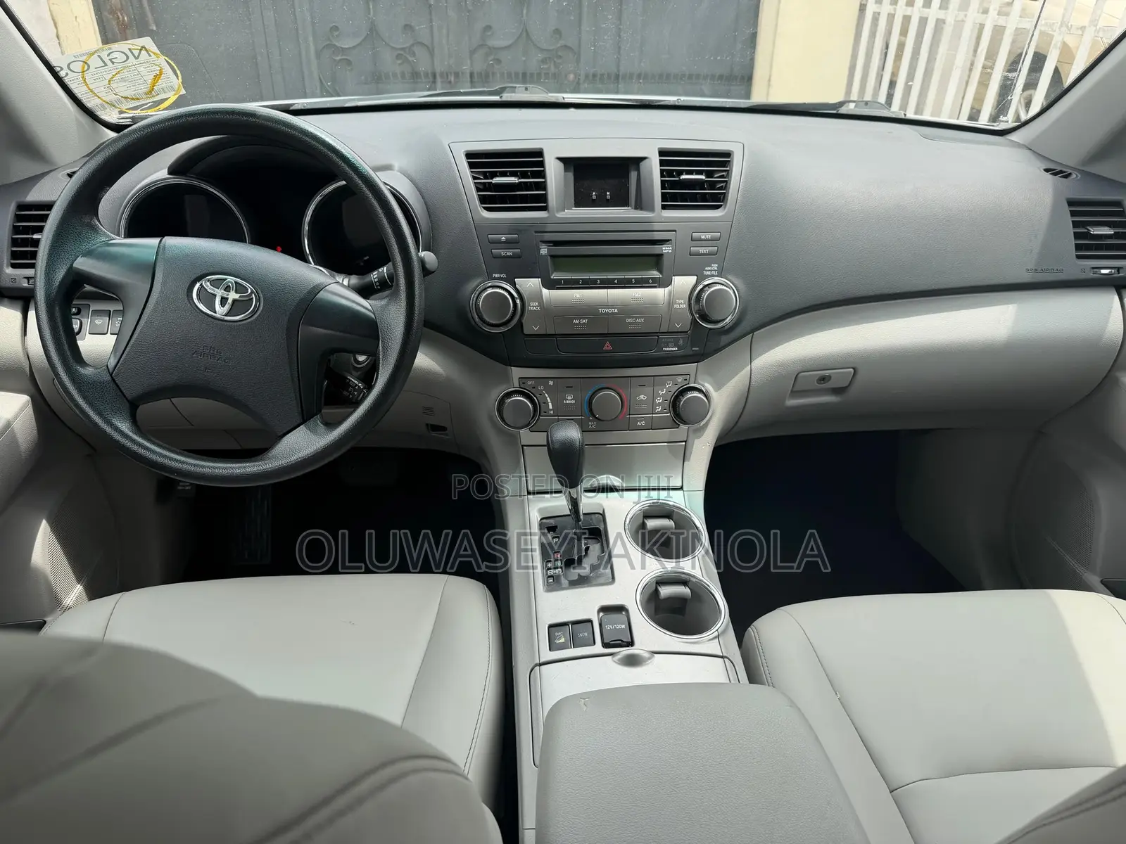 Toyota Highlander 2012 Silver