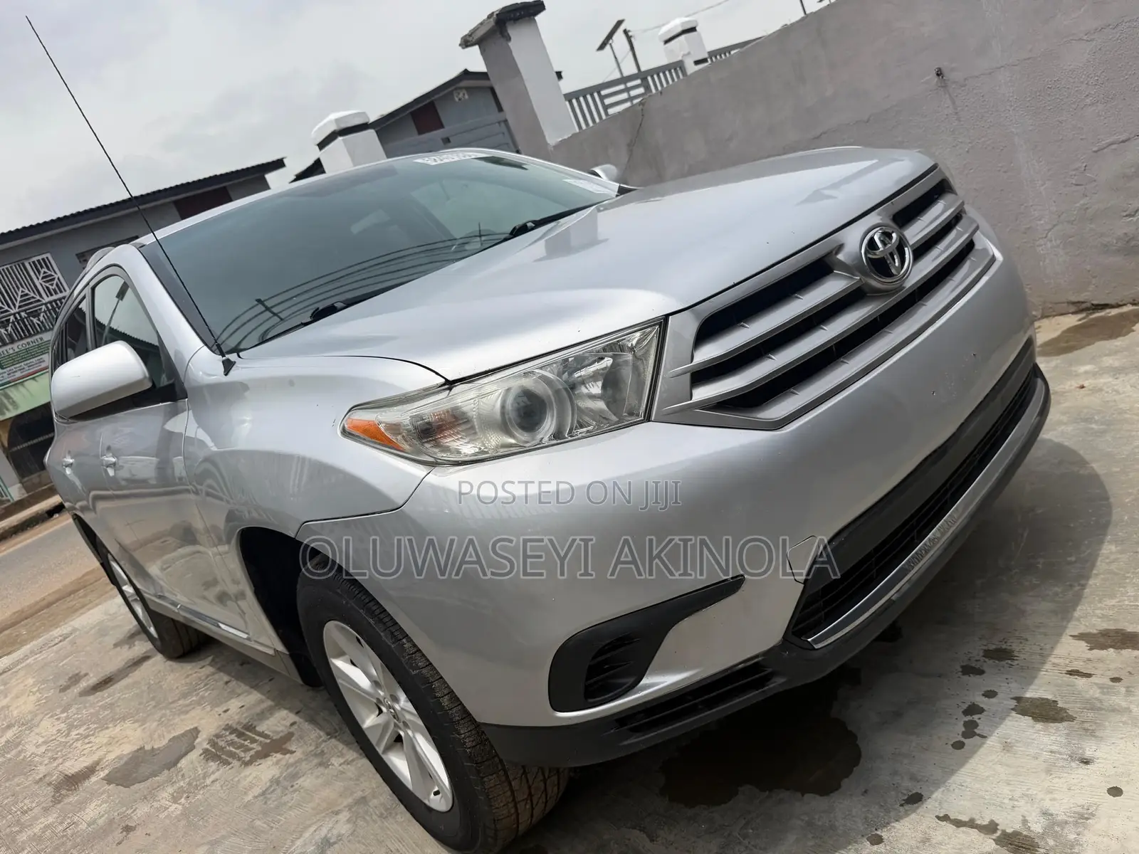 Toyota Highlander 2012 Silver