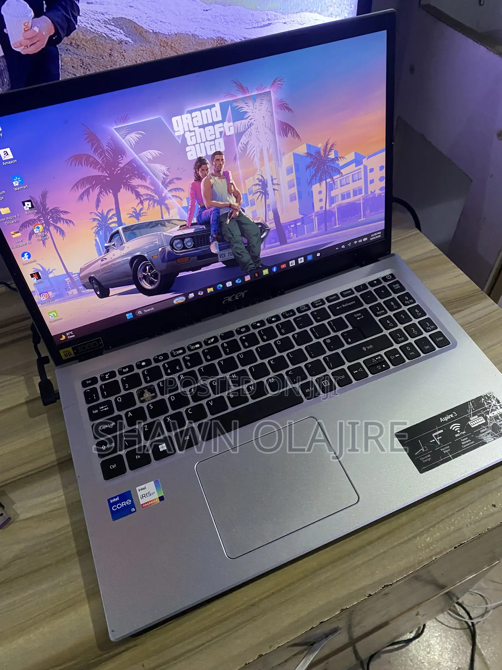 Laptop Acer Aspire 3 8GB Intel Core i5 SSD 512GB